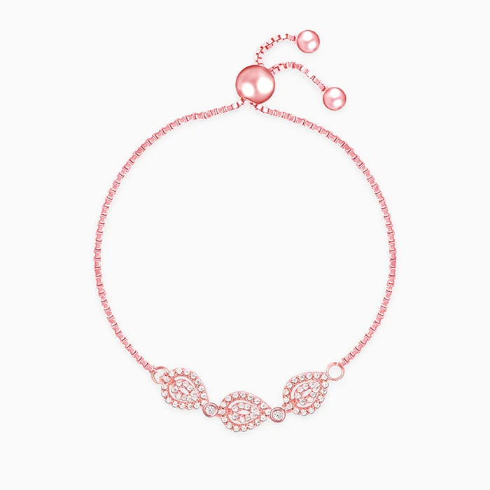 Nebula shine bracelet-Rose Gold Love of Pears Bracelet