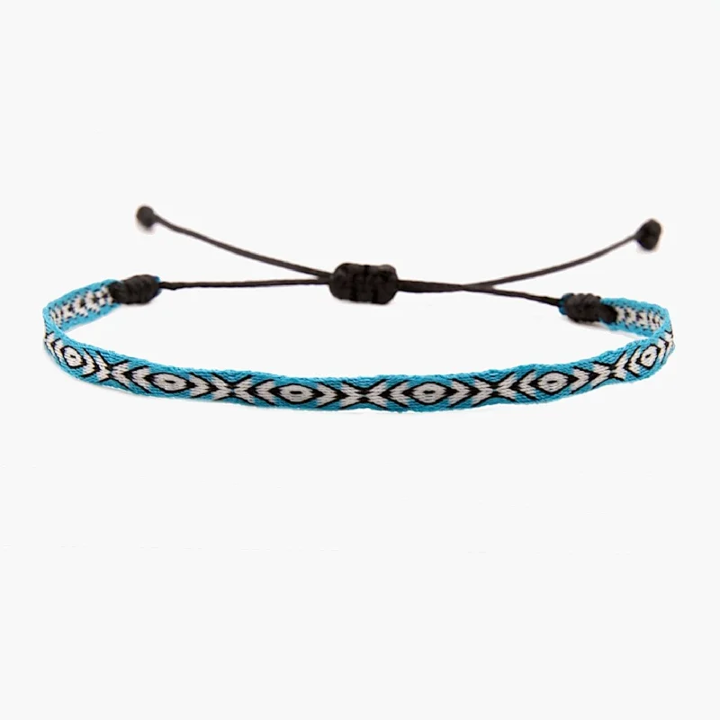 Split husk bracelet-Handmade Purnama Bracelet 73 (Turquoise)