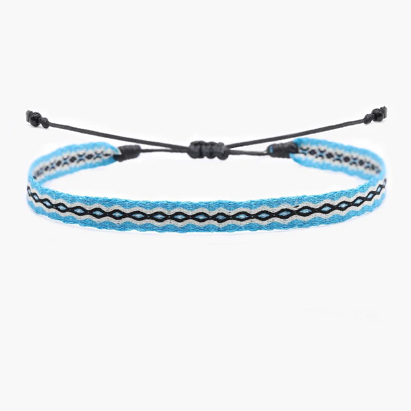 Shale fleck bracelet-Handmade Purnama Bracelet (Light Blue)