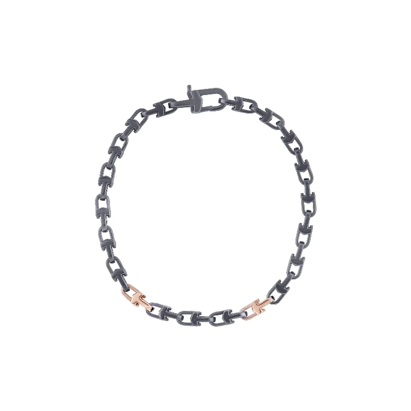 Offset gem bracelet-Miles Bracelet