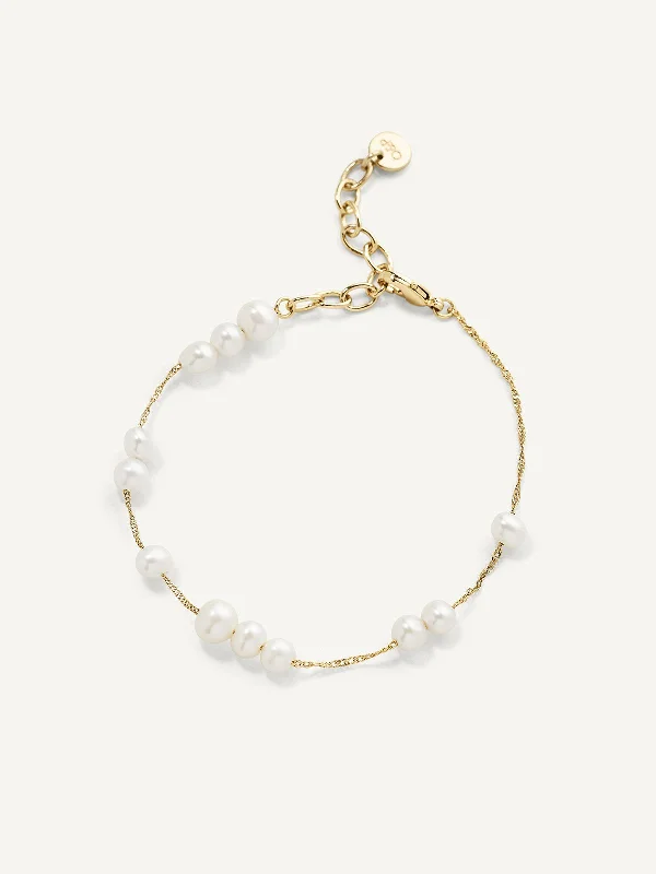 Scallop pearl bracelet-Sienna Bracelet