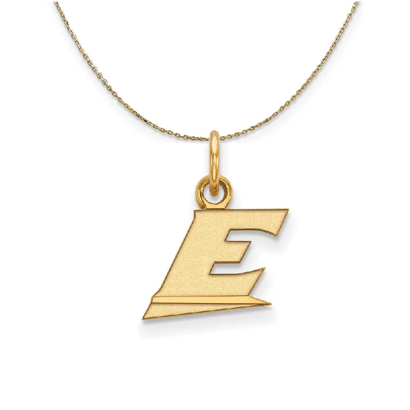 Nebula shine necklace-14k Yellow Gold Eastern Kentucky U X-Small Necklace