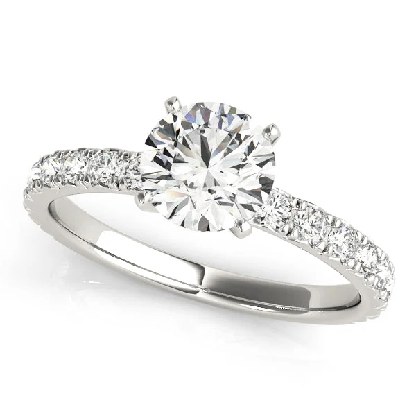 Vault crown ring-14k Engagement Ring