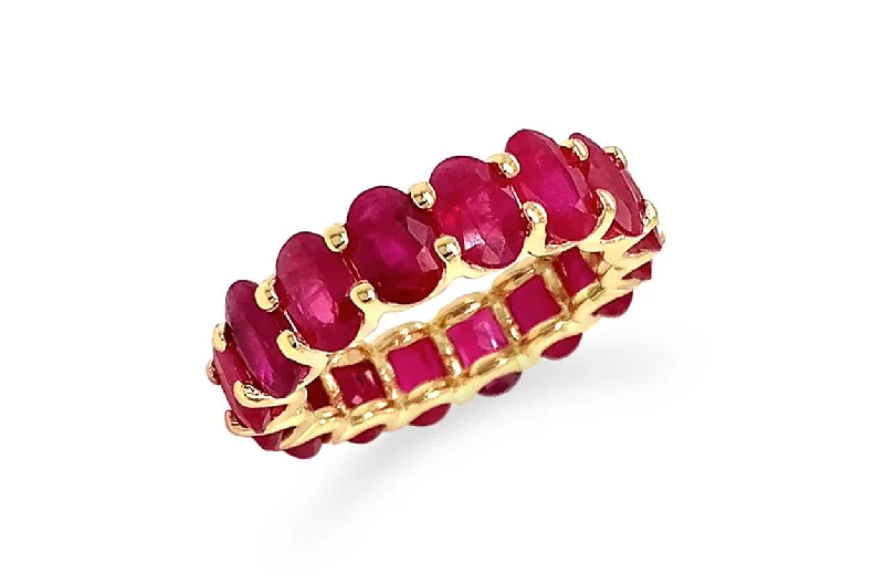 Cotton weave ring-Maxi Eternity Rings Gemstones & Gold