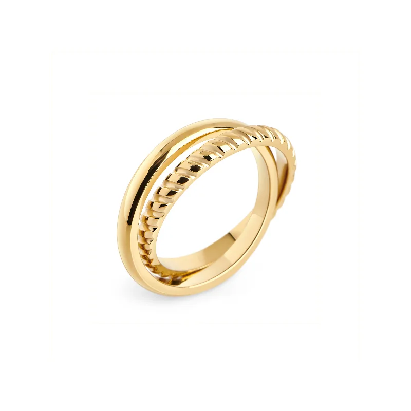 Vine curl ring-Mika Ring