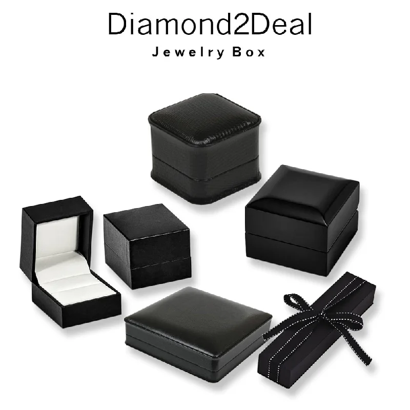 Jet black earrings-14k White Gold Certified Lab Grown Diamond Stud Earrings (1.00 cttw, Clarity- VS-SI, Color-D-E)