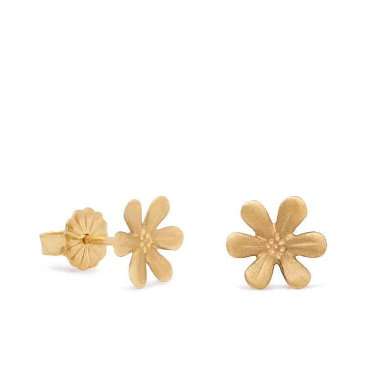 Raised layer earrings-<!--ER216-->daisy studs